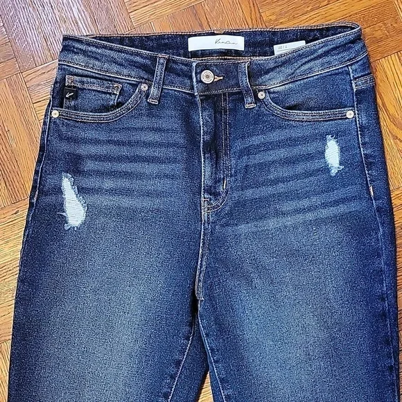 KanCan Distressed Skinny Denim Jeans Size 27 - Picture 7 of 10
